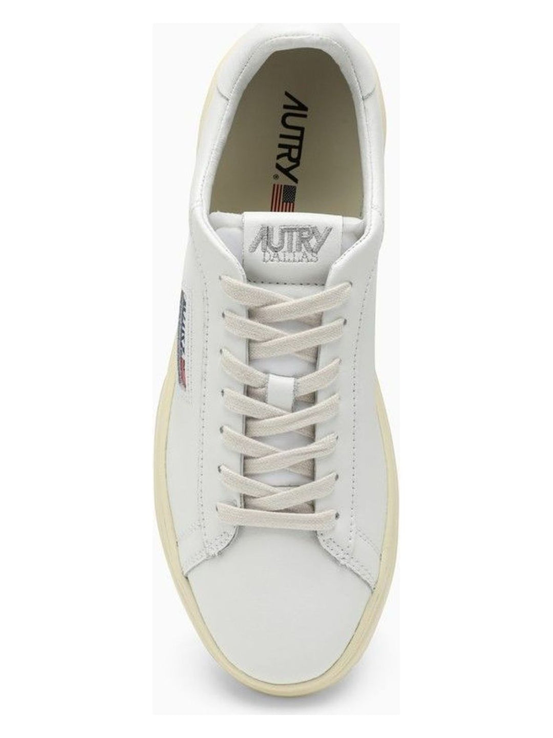 WHITE LEATHER DALLAS SNEAKERS