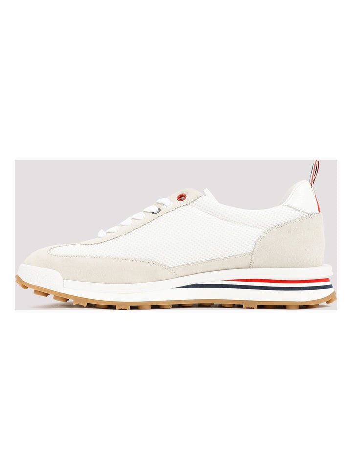 MESH AND SUEDE LEATHER SNEAKERS IN 9