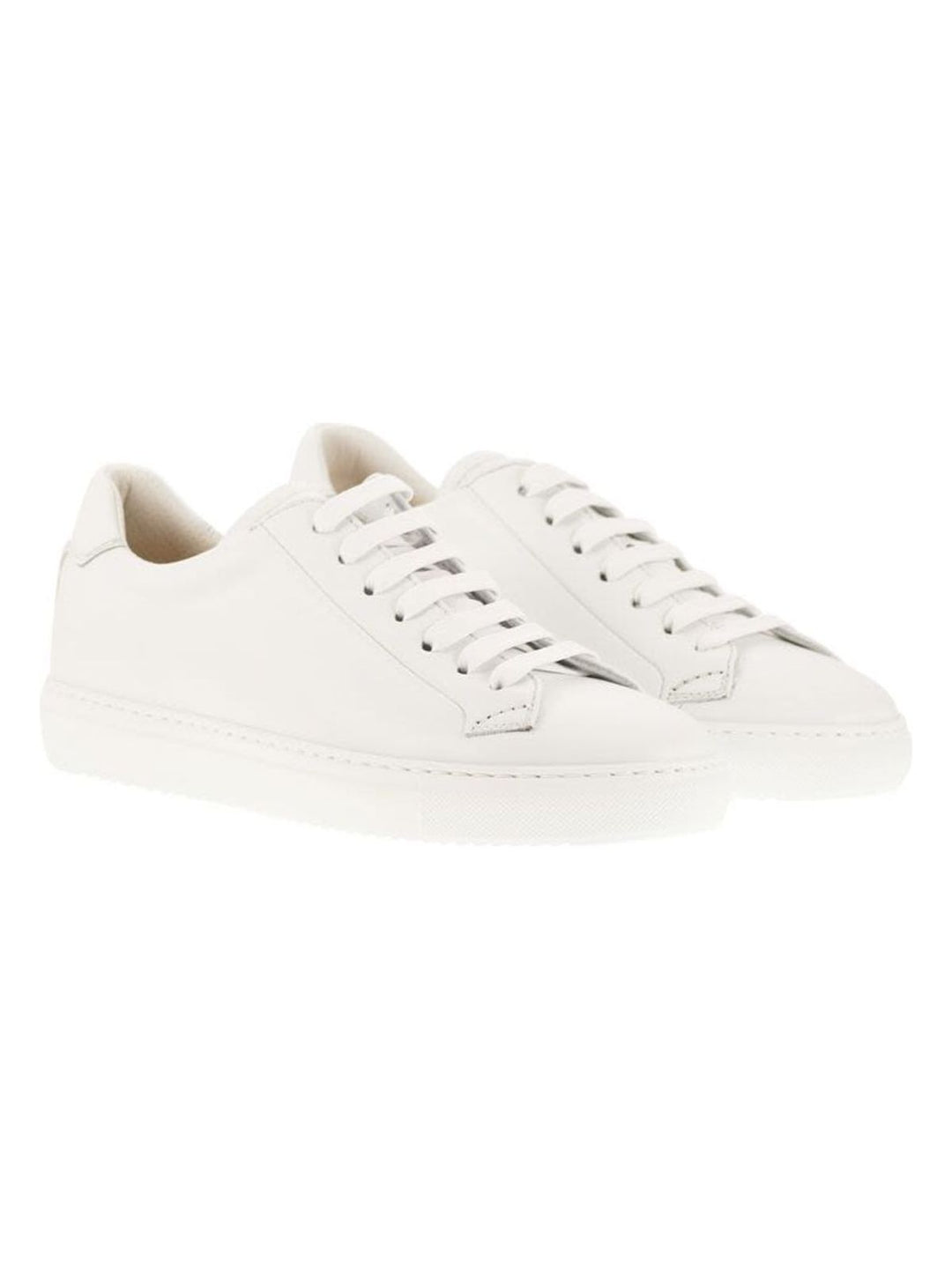 SMOOTH LEATHER TRAINERS