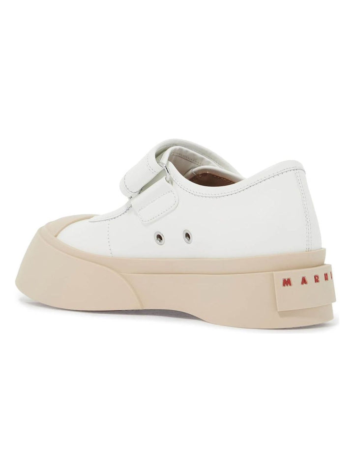 PABLO MARY JANE NAPPA LEATHER SNEAKERS