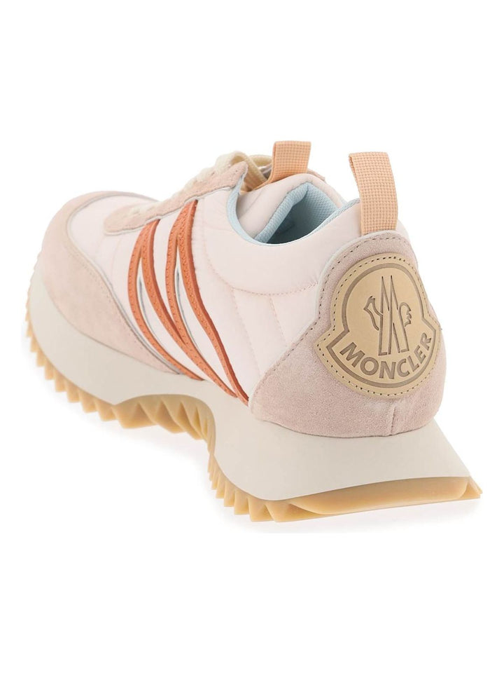 BASIC SNEAKERS PACEY IN NYLON E PELLE SCAMOSCIATA