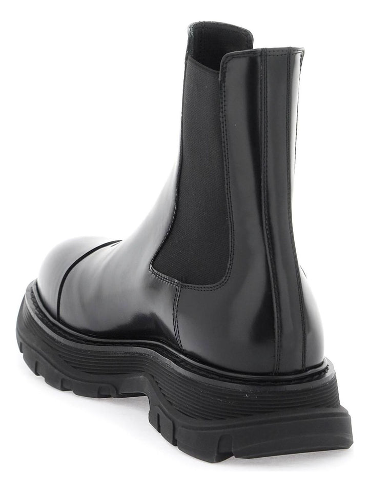 CHELSEA TREAD BRUSHED LEATHER ANKLE
