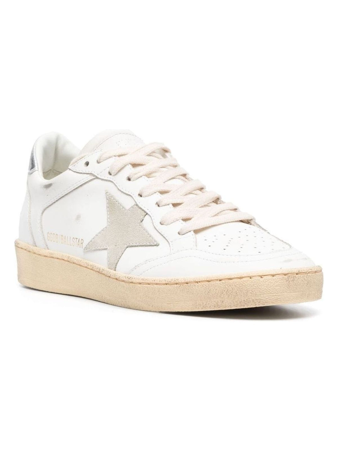 BALL STAR LEATHER SNEAKERS