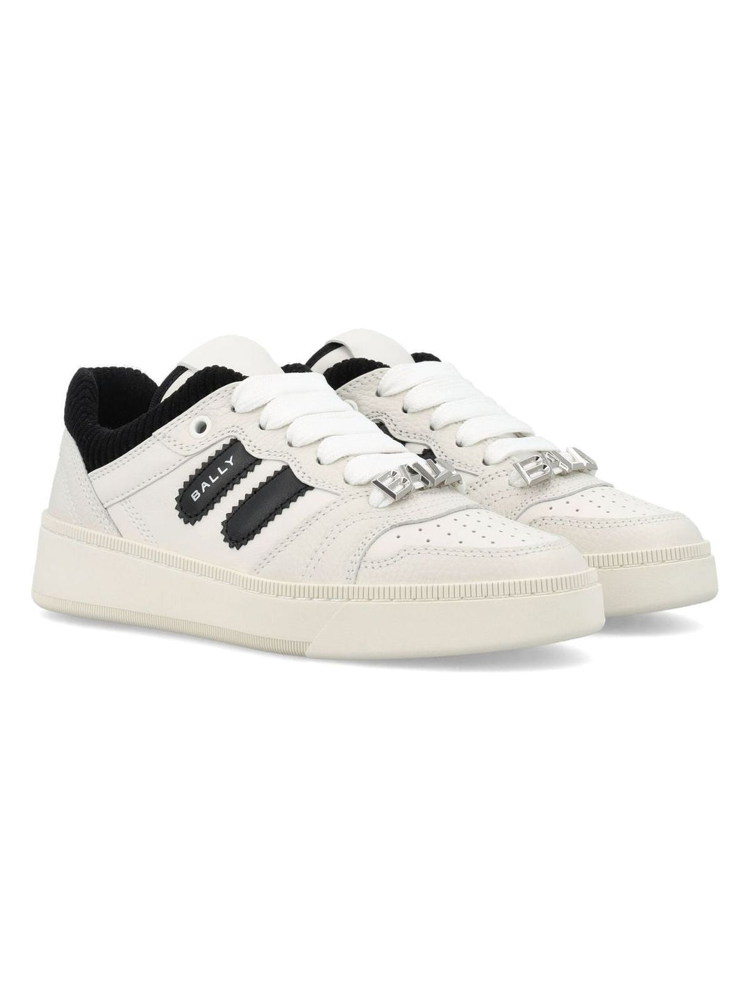 ROYALTY-W LEATHER SNEAKERS