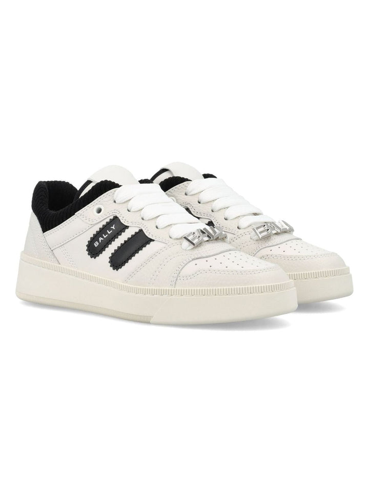 ROYALTY-W LEATHER SNEAKERS