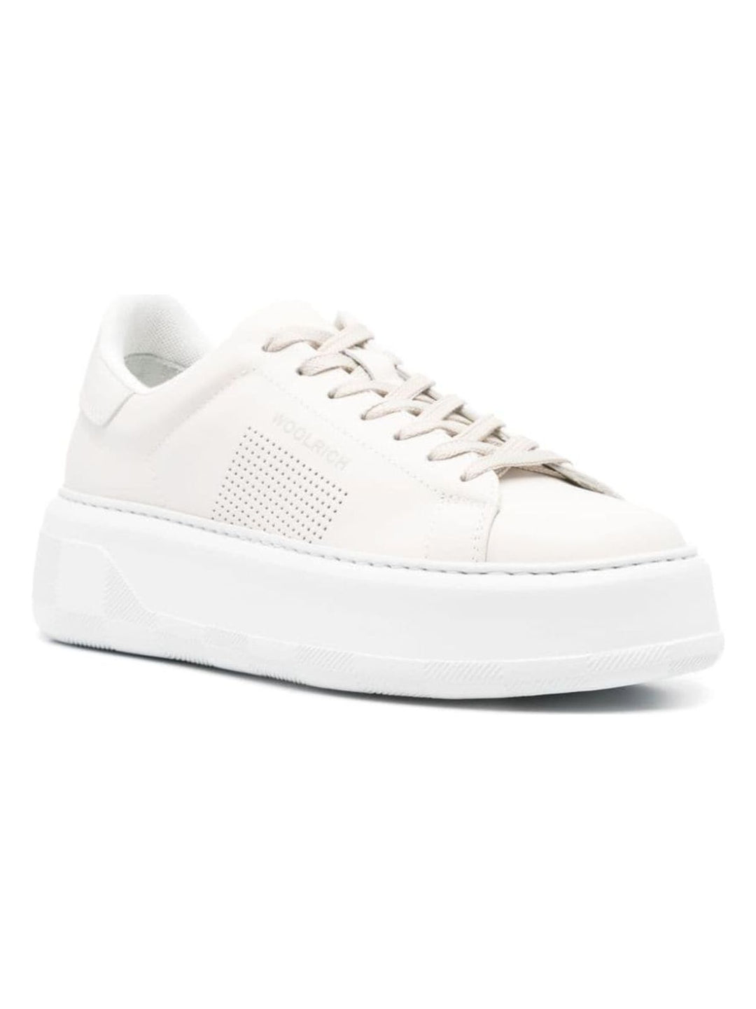 CHUNKY COURT LEATHER SNEAKERS