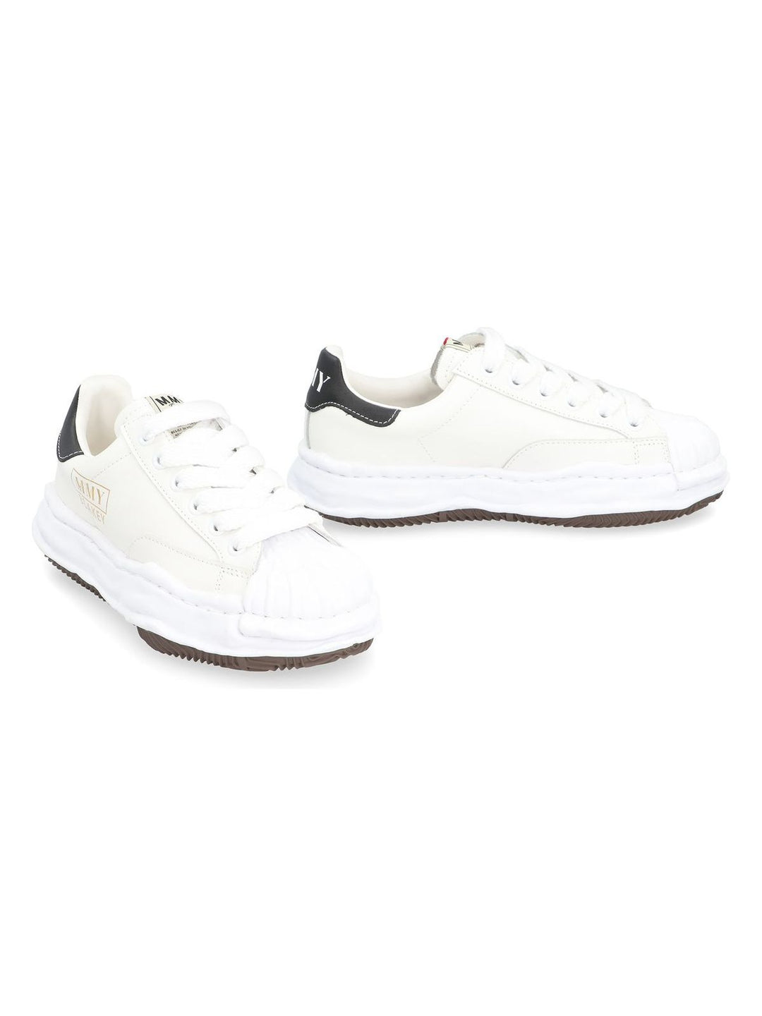 BLAKEY LEATHER LOW-TOP SNEAKERS