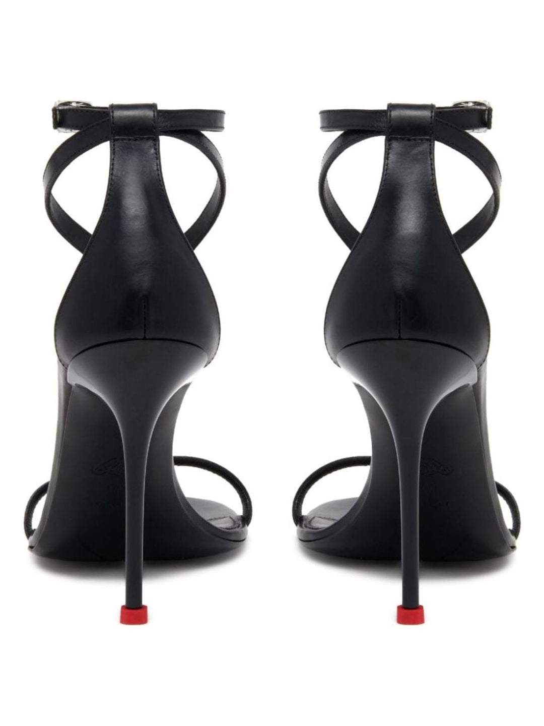 LEATHER HEEL SANDALS