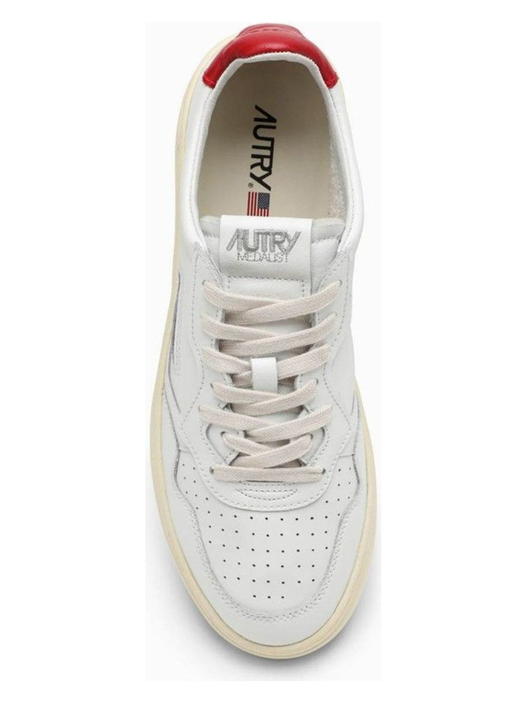 MEDALIST WHITE/RED TRAINER