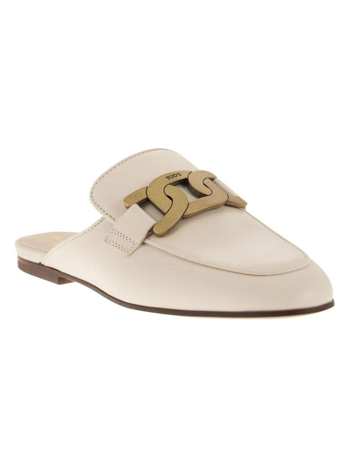 KATE LEATHER SABOT