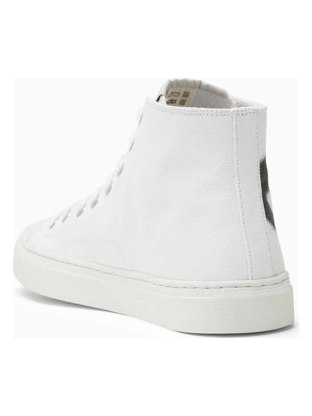 BLACK/WHITE COTTON CANVAS TRAINER