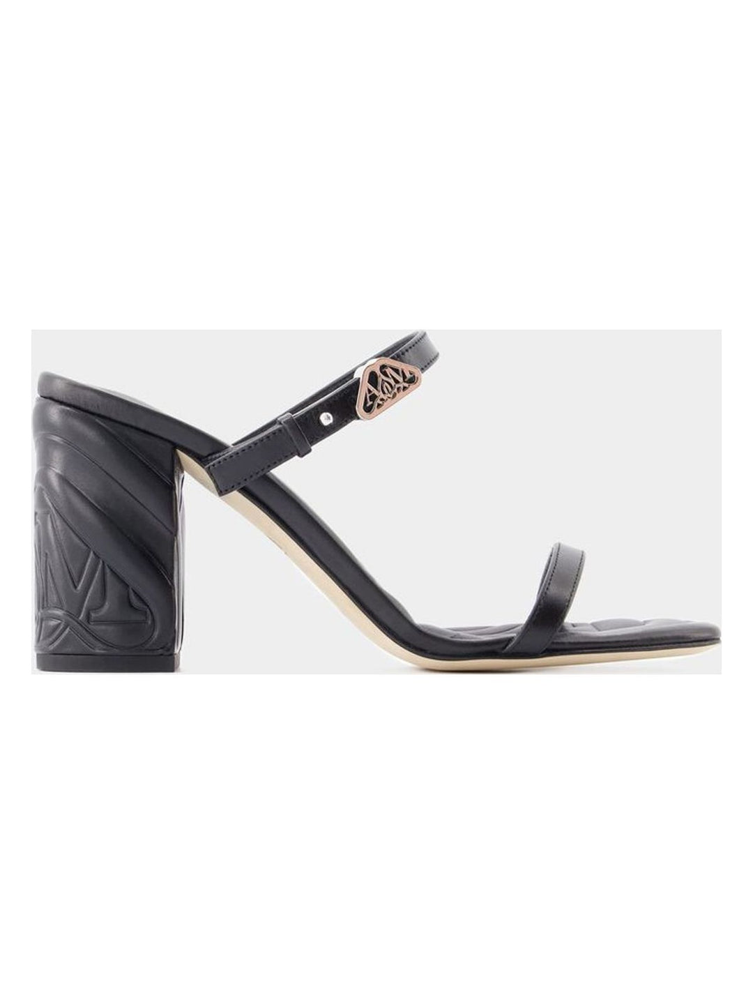 SEAL HEELED SANDALS