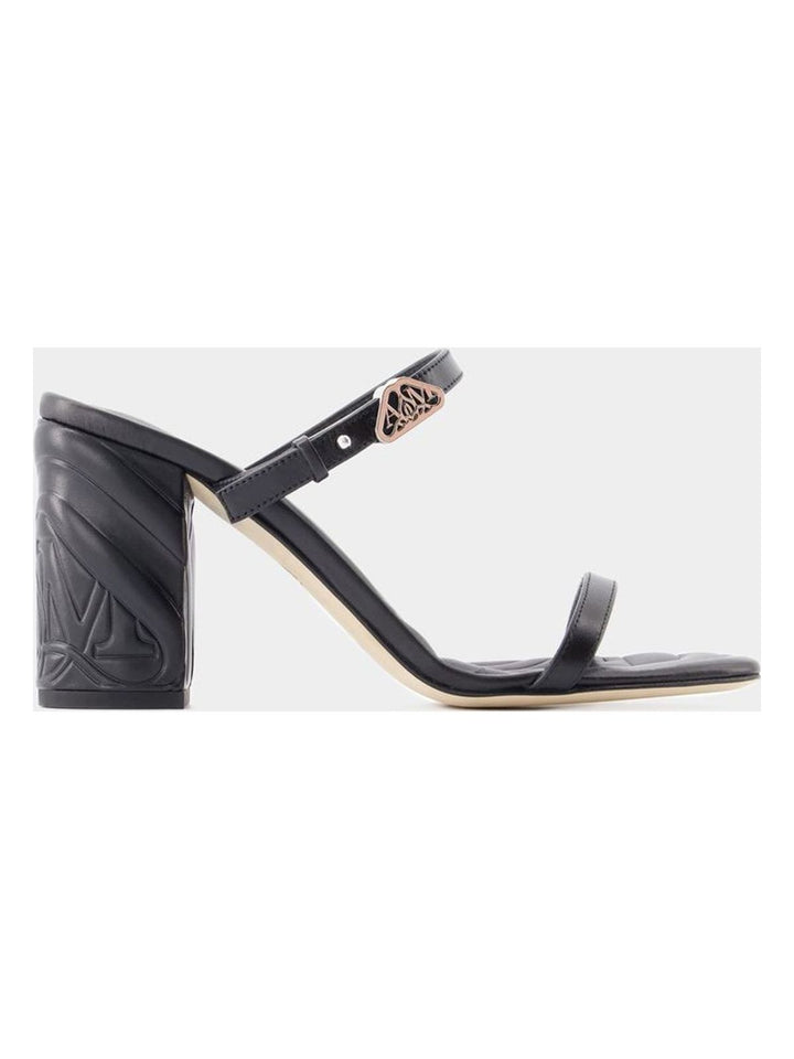 SEAL HEELED SANDALS