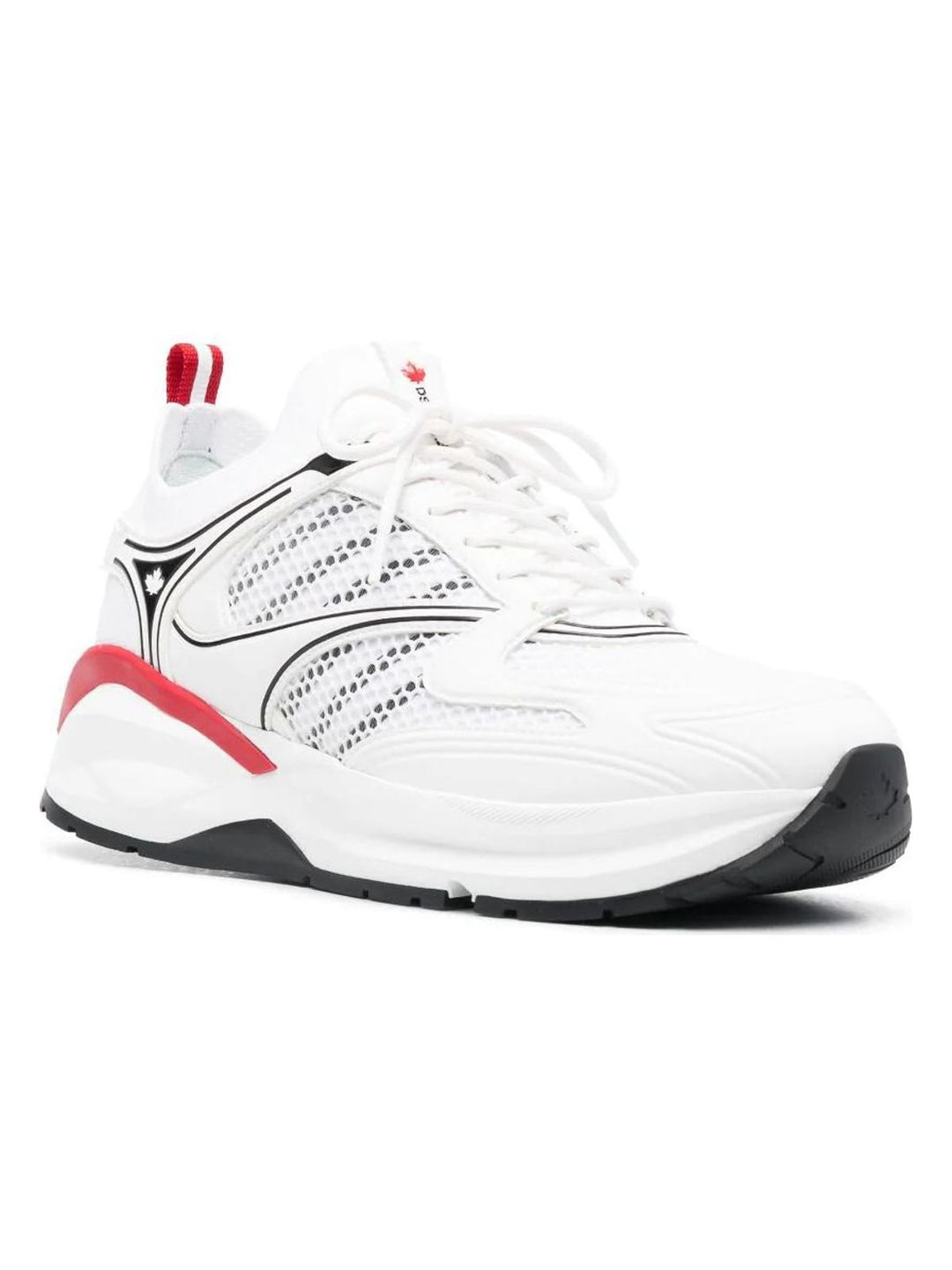DSQUARED2 X DASH PANELLED LOW-TOP SNEAKERS