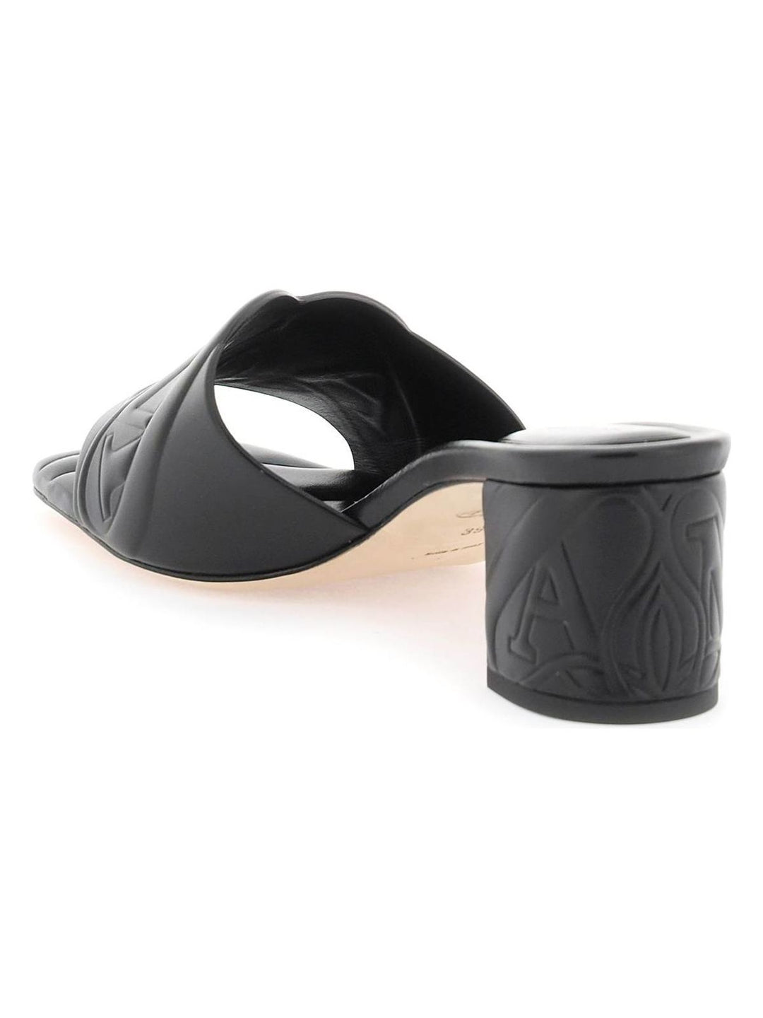 SEAL HEELED SANDALS