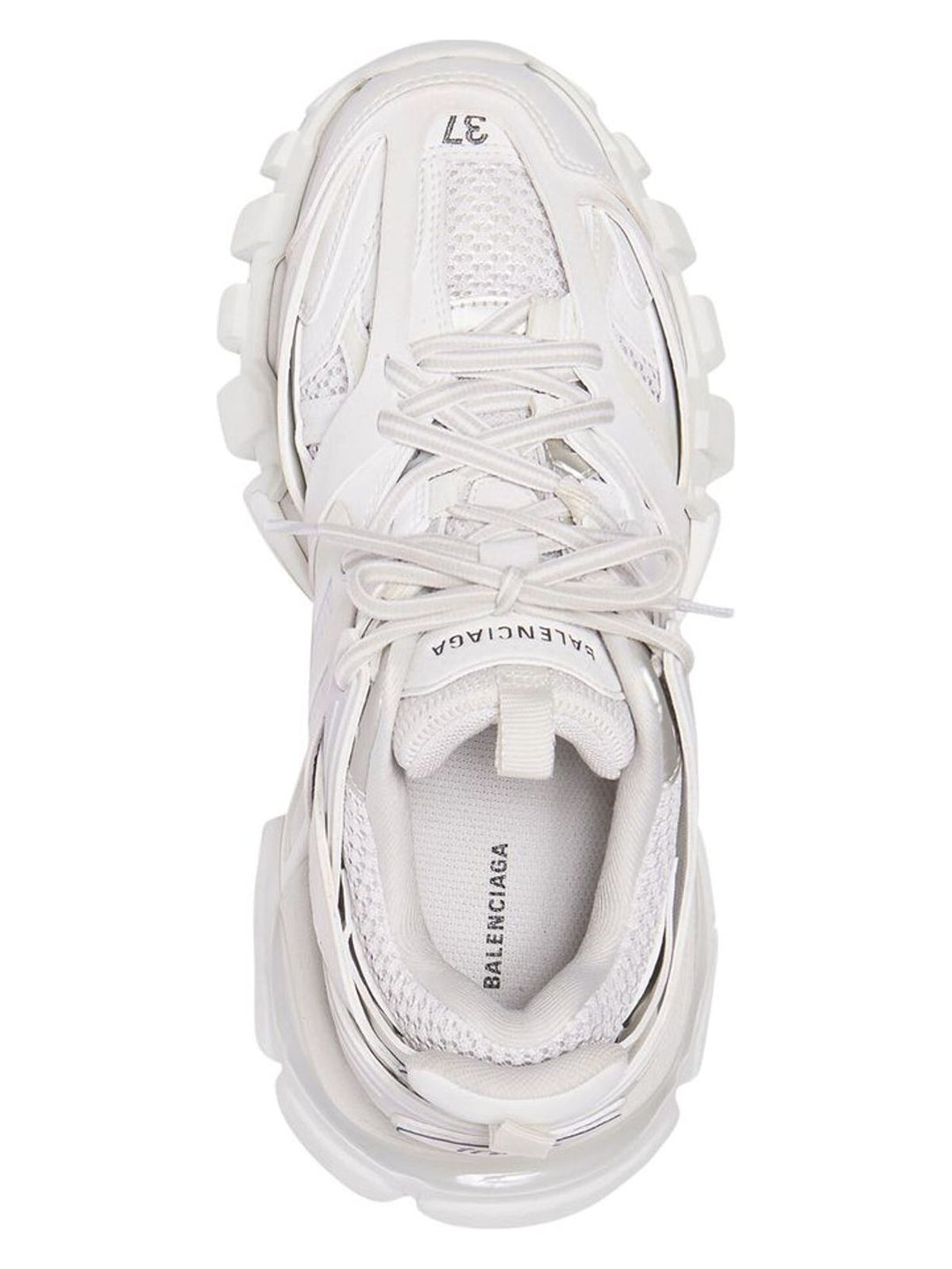 WHITE TRACK SNEAKERS