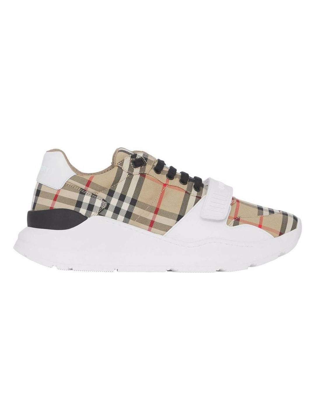 CHECK FABRIC SNEAKERS