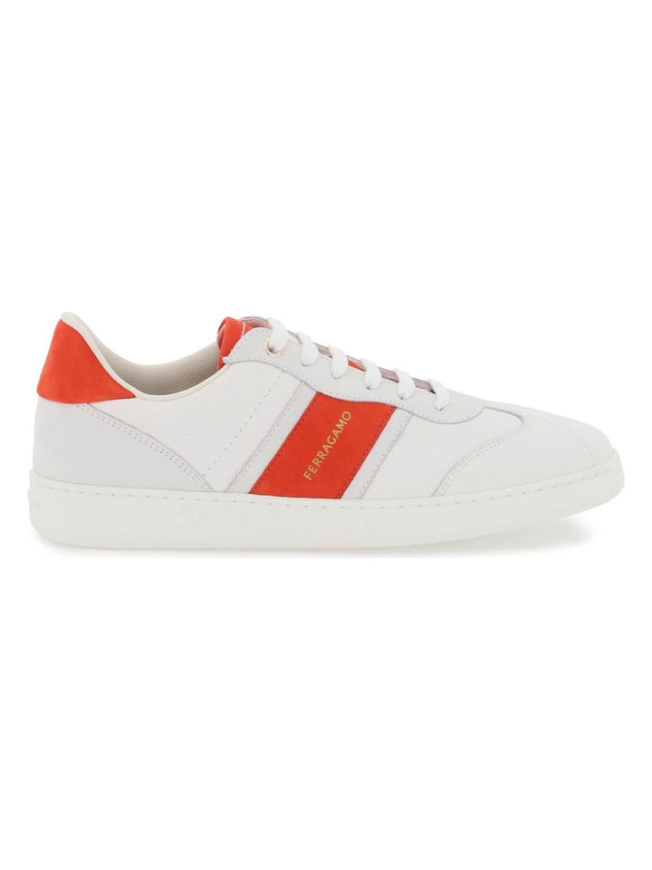 SALVATORE  LEATHER SNEAKERS
