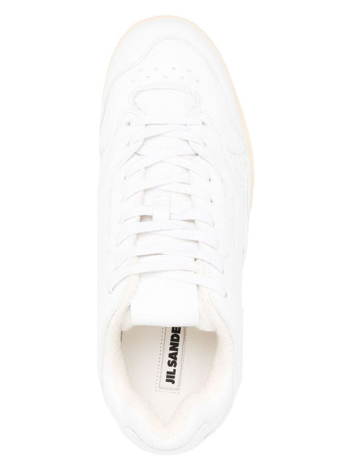 LOGO LEATHER SNEAKERS