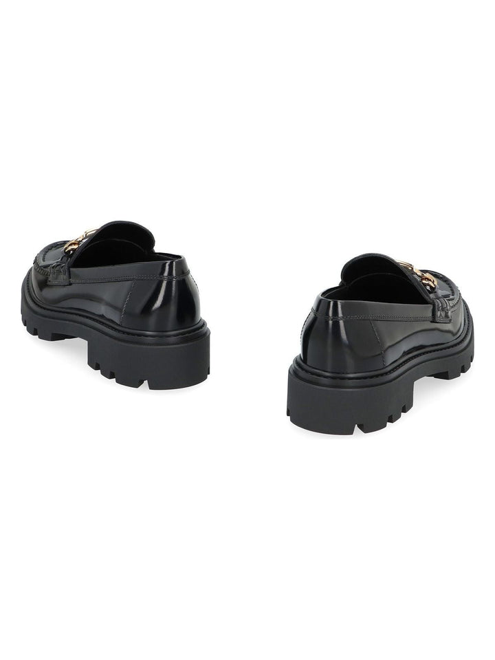 LEATHER LOAFERS
