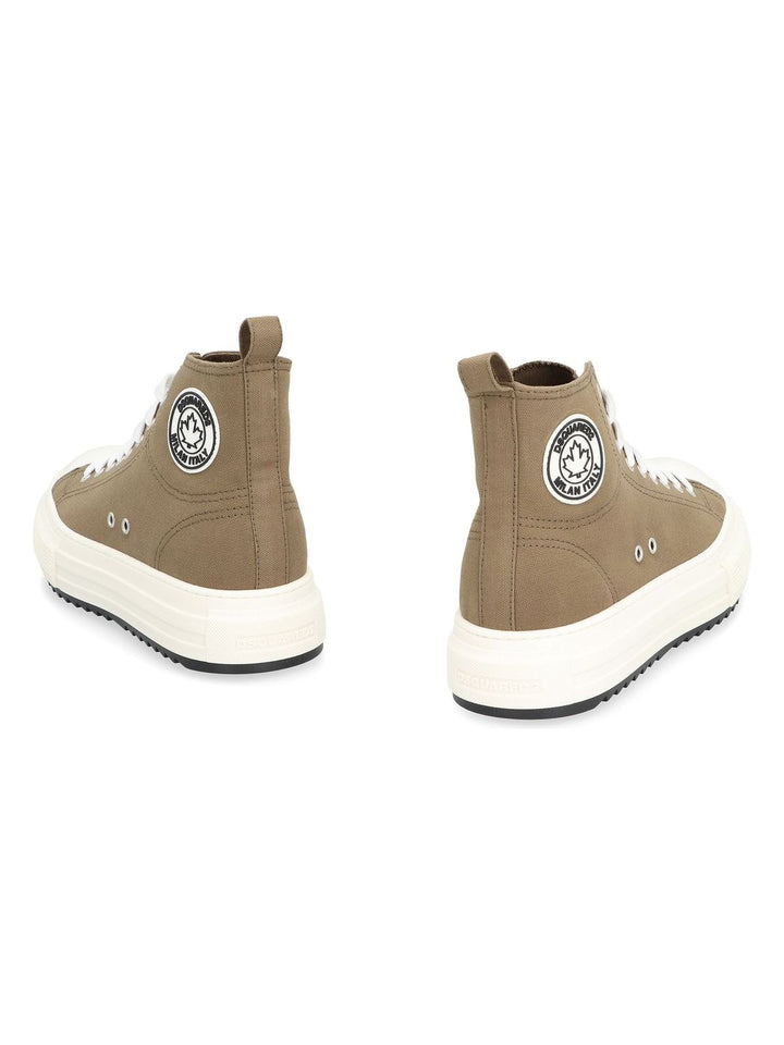 CANVAS HIGH-TOP SNEAKERS