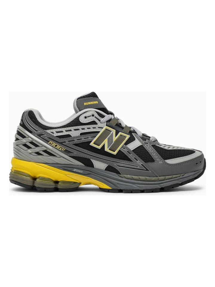 LOW 1906 UTILITY GREY/LEMON TRAINER