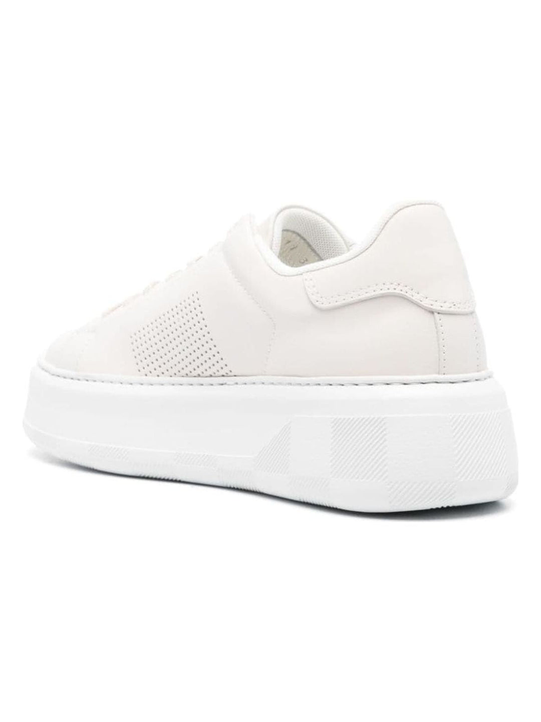 CHUNKY COURT LEATHER SNEAKERS
