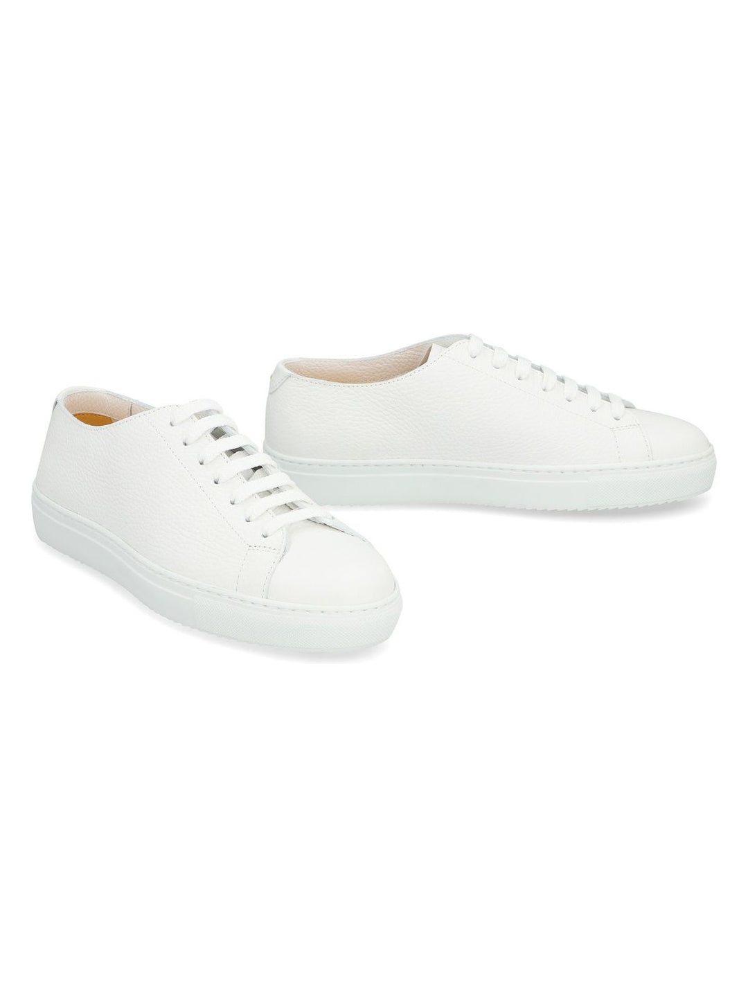 LEATHER LOW-TOP SNEAKERS