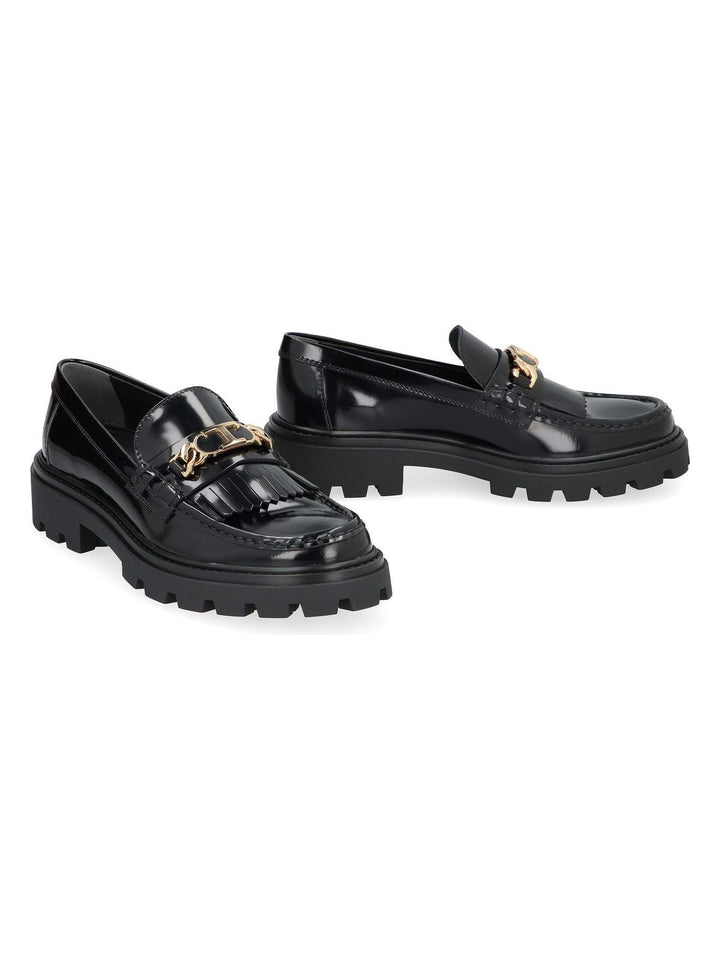 LEATHER LOAFERS