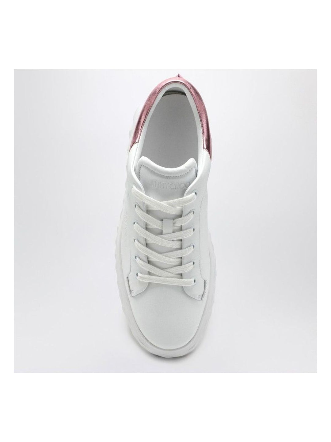 DIAMOND MAXI WHITE/PINK METALLIC SNEAKER