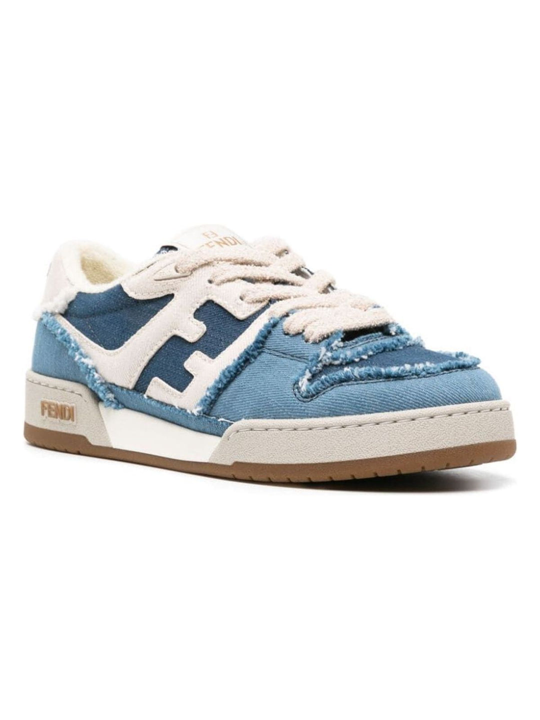 MATCH LOW TRAINER IN BLUE DENIM
