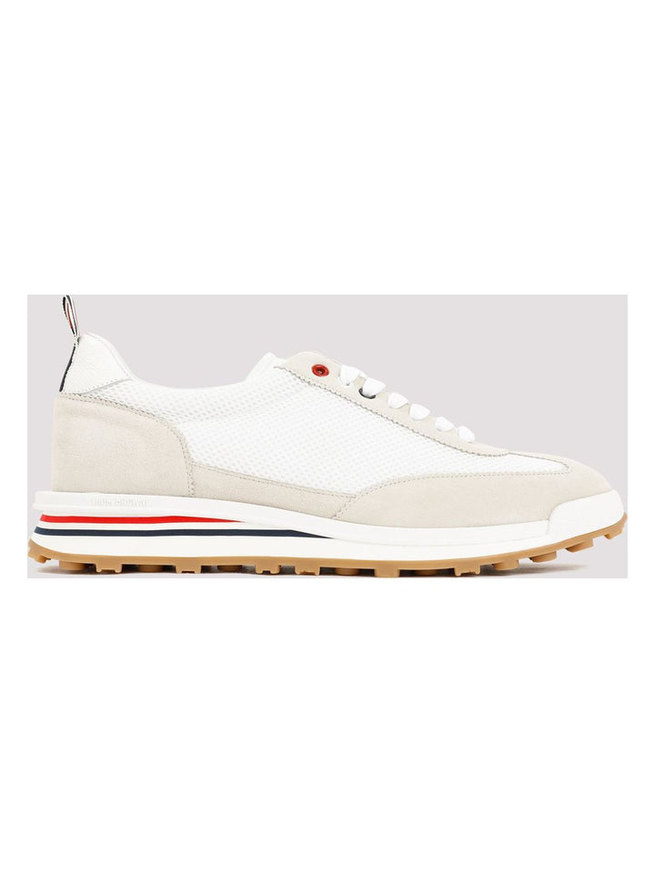 MESH AND SUEDE LEATHER SNEAKERS IN 9