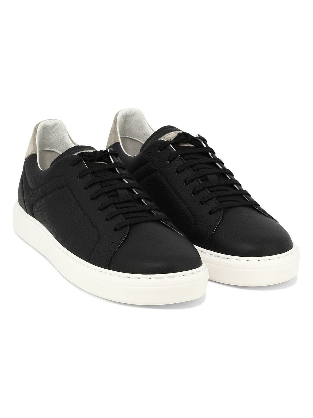 GRAINED CALFSKIN SNEAKERS