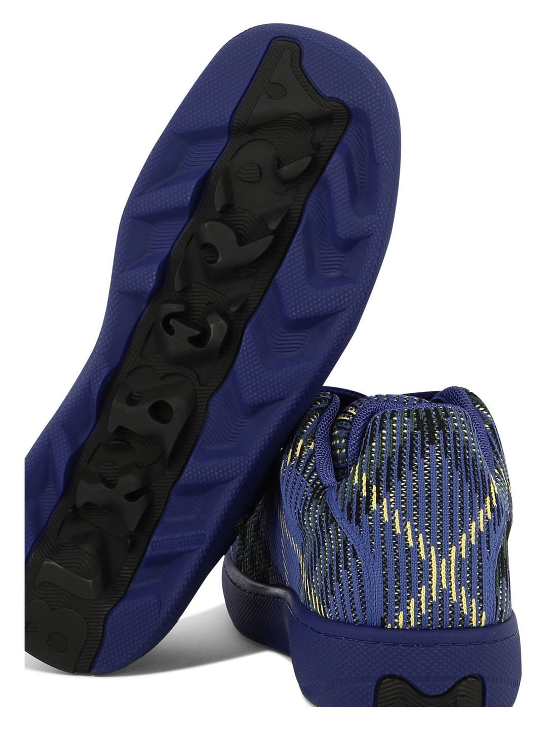 "CHECK KNIT BOX" SNEAKERS