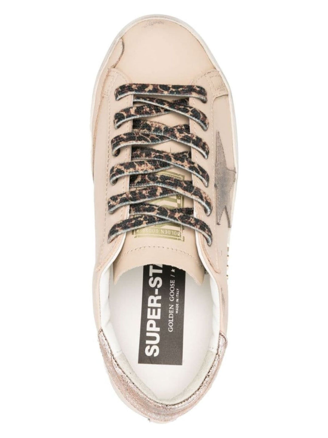 SUPER-STAR LEATHER UPPER SUEDE STAR