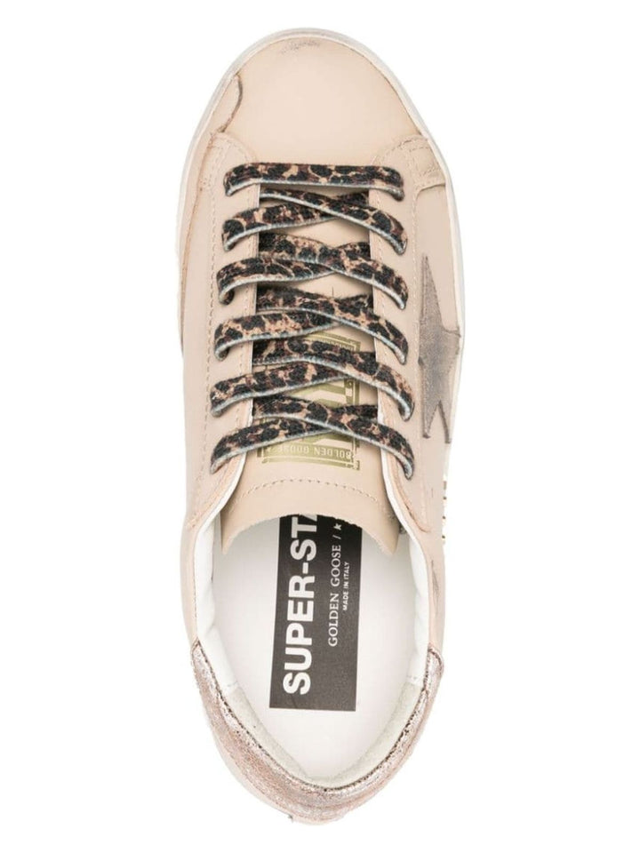 SUPER-STAR LEATHER UPPER SUEDE STAR
