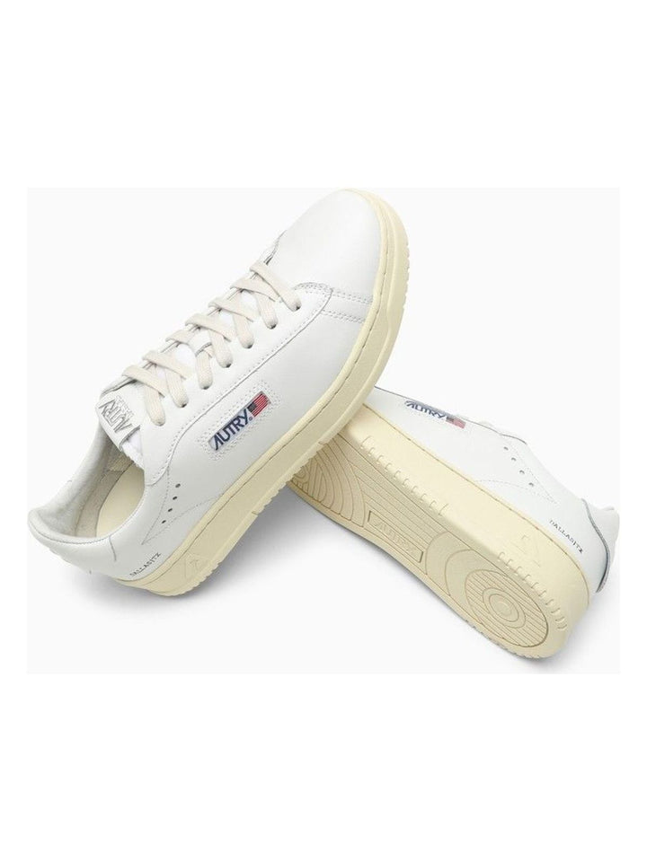 WHITE LEATHER DALLAS SNEAKERS