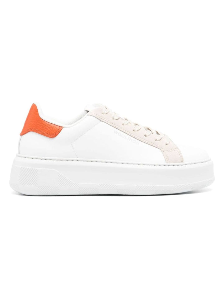CHUNKY COURT SUEDE SNEAKERS