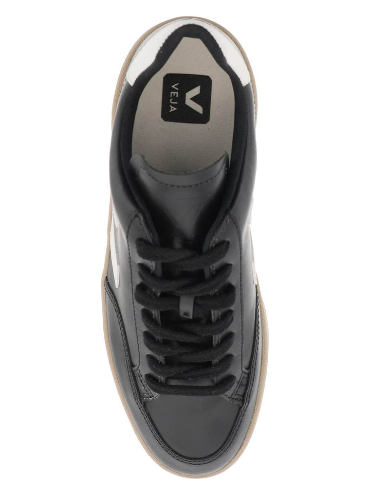 LEATHER V-12 SNEAKERS