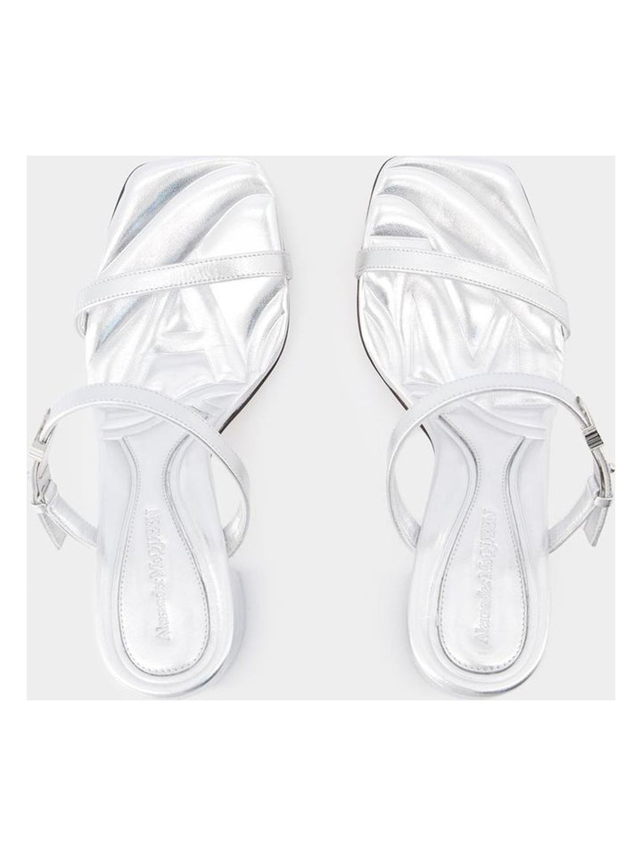 SEAL HEELED SANDALS