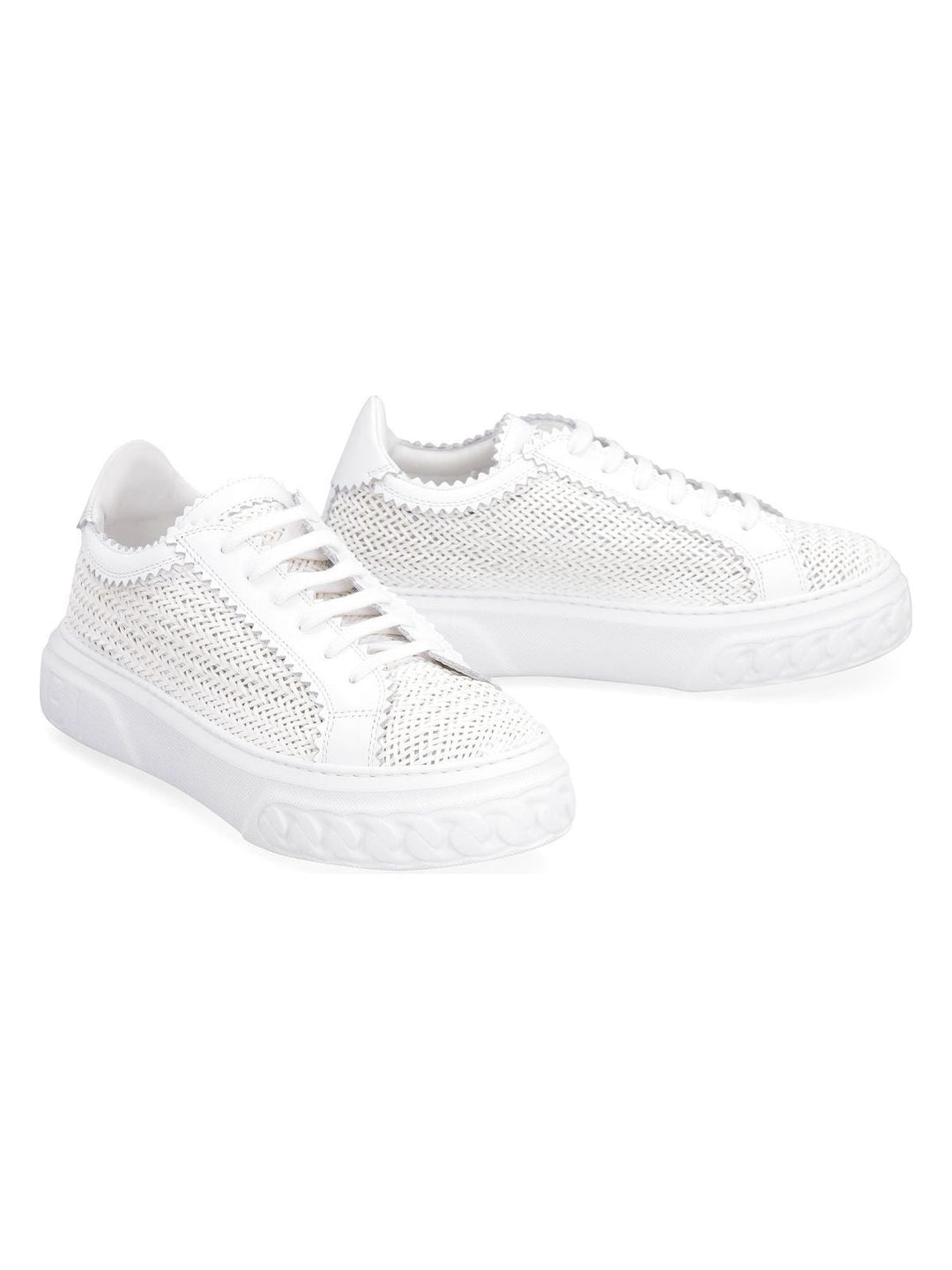 LEATHER CHUNKY SNEAKERS