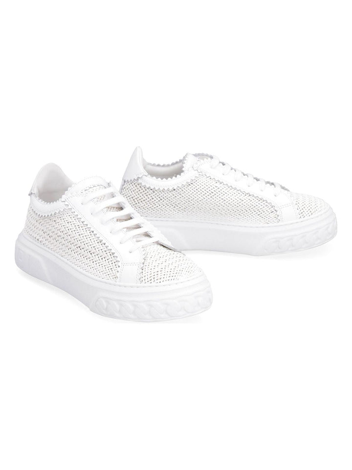 LEATHER CHUNKY SNEAKERS