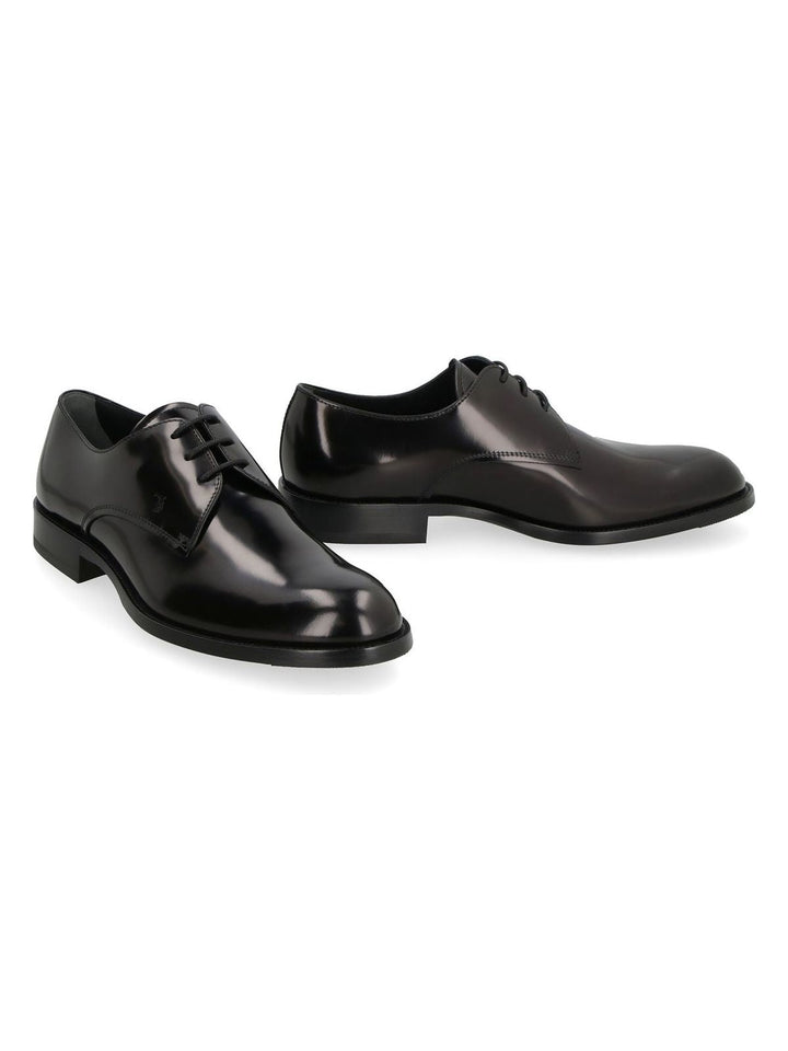 LEATHER DERBY SHOES