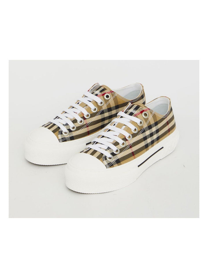 LOW TOP CHECK SNEAKERS