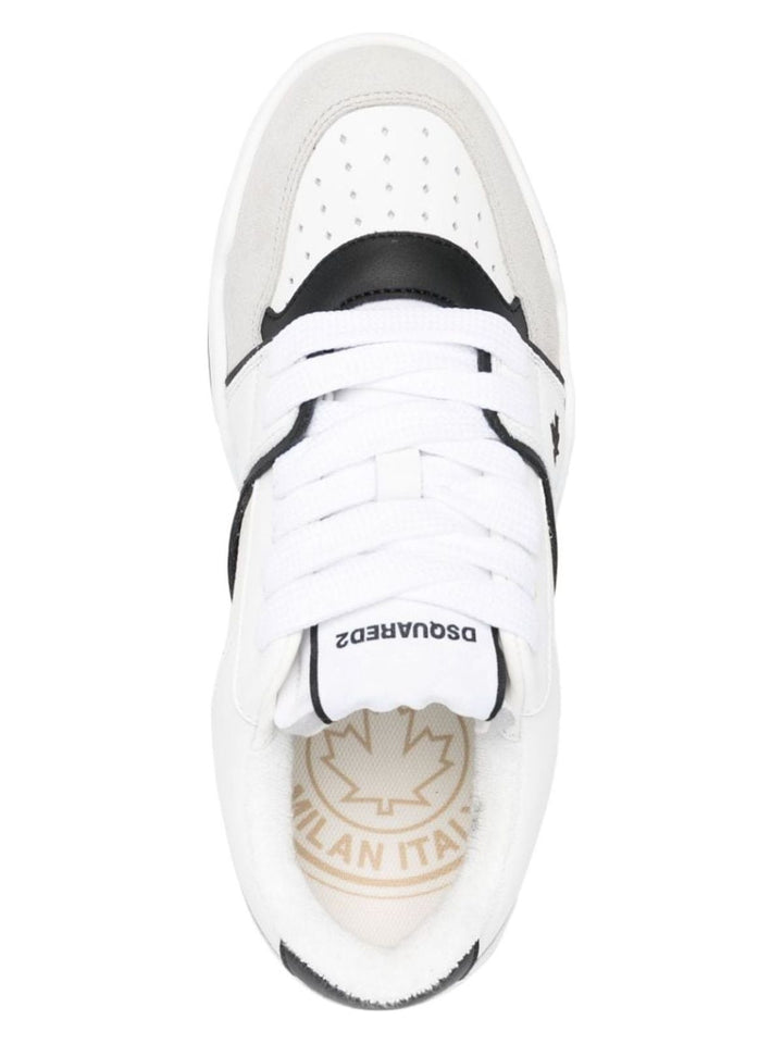 LOGO VELOUR SNEAKERS