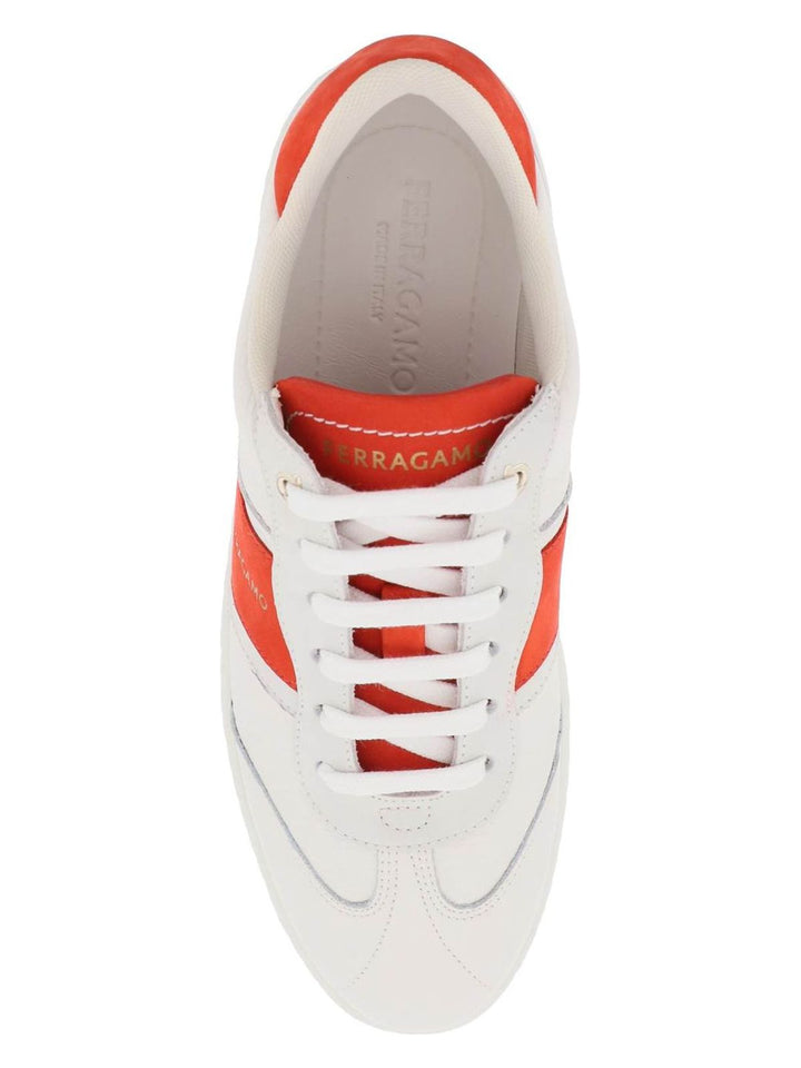 SALVATORE  LEATHER SNEAKERS