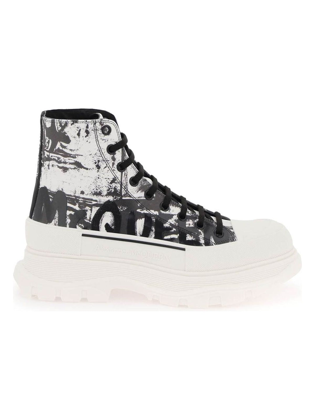 'TREAD SLICK GRAFFITI' ANKLE BOOTS