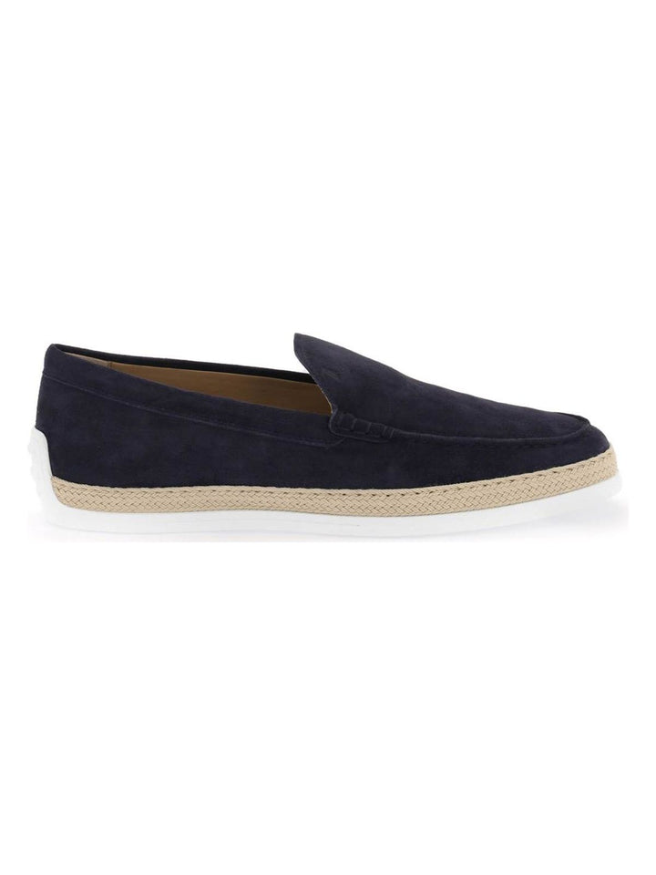 ALMOND TOE SUEDE LOAFERS