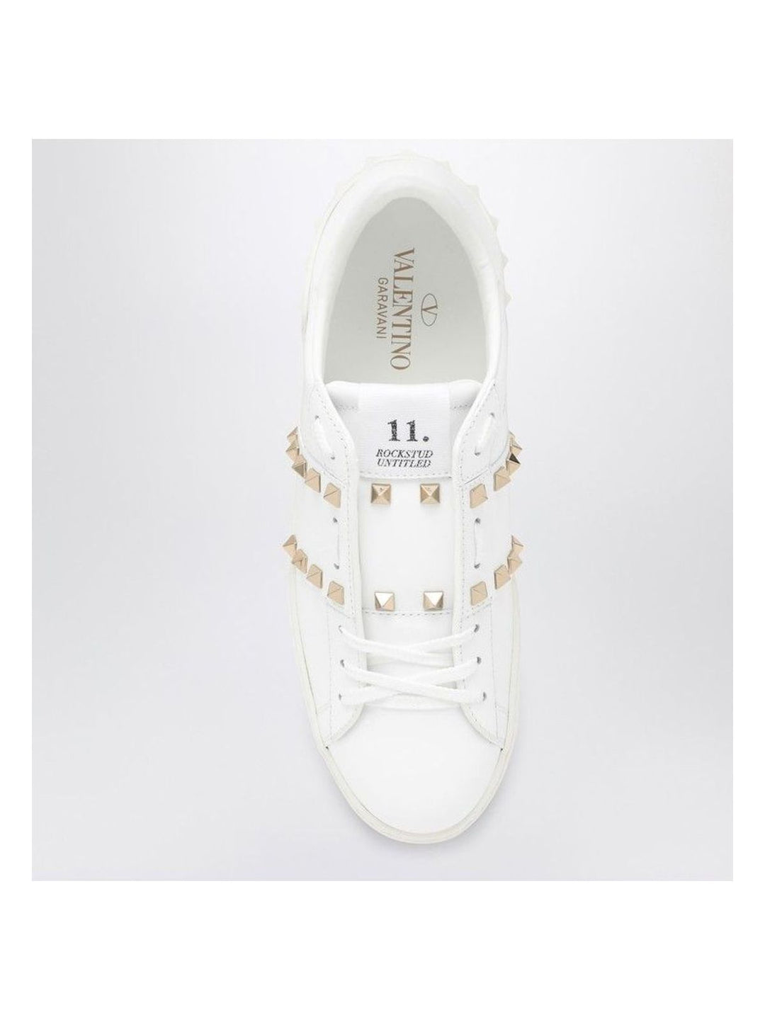 ROCKSTUD UNTITLED WHITE SNEAKER