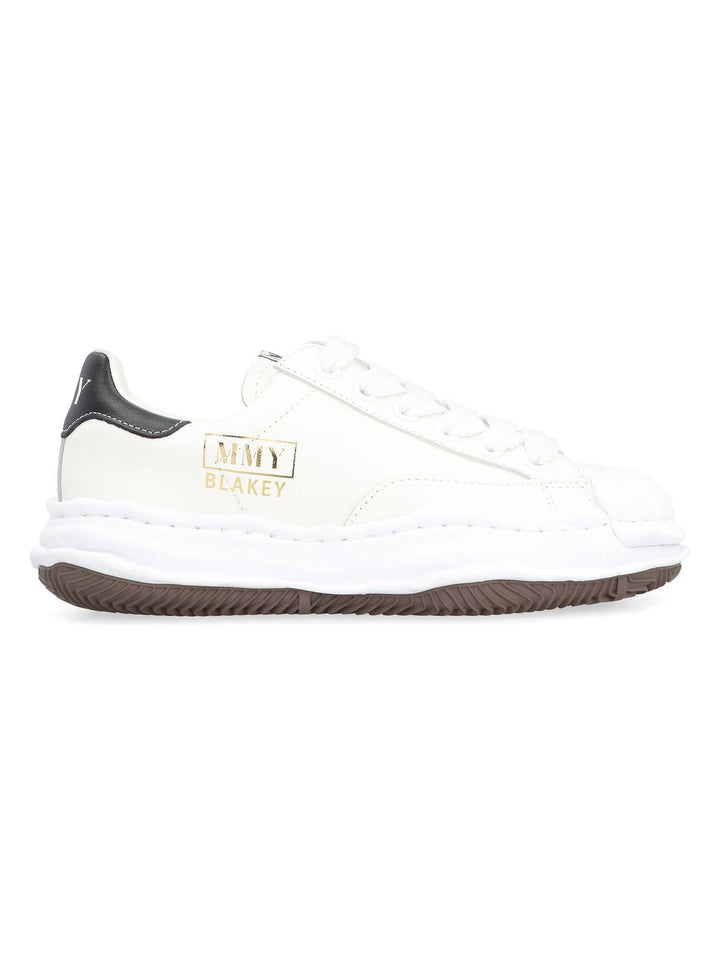 BLAKEY LEATHER LOW-TOP SNEAKERS